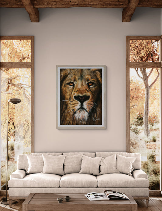 Aslan Watercolour Print