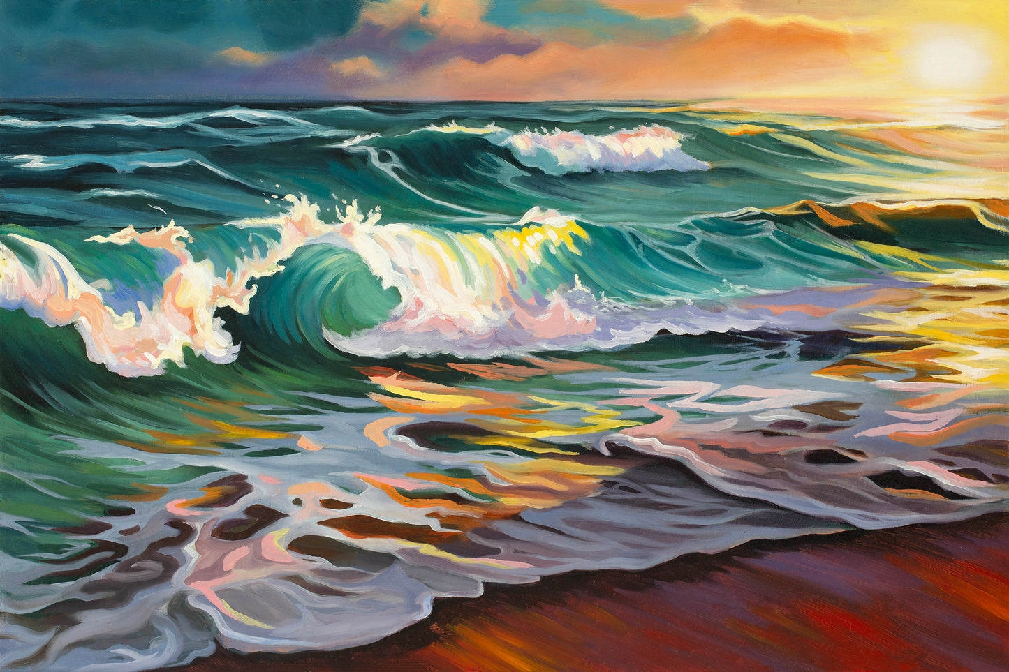Sunrise in Technicolour